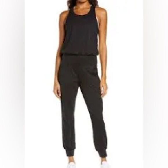 SOLD SWEATY BETTY Gary Jumpsuit, Black, size XL, NWOT - Picture 2 of 12